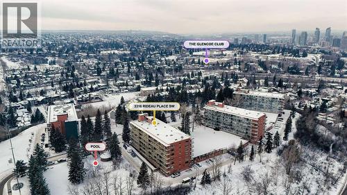 302, 3316 Rideau Place Sw, Calgary, AB - Outdoor With View