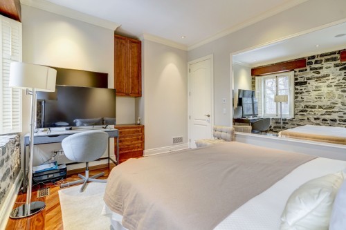 Chambre à coucher principale - 3078 Rue Jean-Girard, Montréal (Ville-Marie), QC - Indoor Photo Showing Bedroom