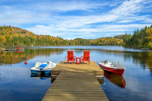 Waterfront - 3162 Ch. Du Lac-Des-Trois-Frères, Saint-Adolphe-D'Howard, QC - Outdoor With Body Of Water With View