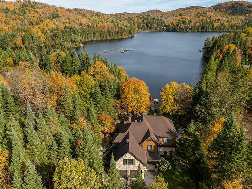 Aerial photo - 3162 Ch. Du Lac-Des-Trois-Frères, Saint-Adolphe-D'Howard, QC - Outdoor With Body Of Water With View