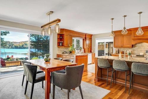 Overall view - 3162 Ch. Du Lac-Des-Trois-Frères, Saint-Adolphe-D'Howard, QC - Indoor Photo Showing Dining Room