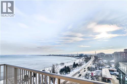 1477 Lakeshore Road Unit# 904, Burlington, ON - Outdoor With Body Of Water With Balcony With View