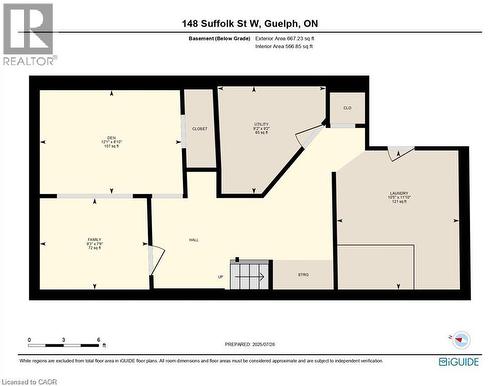 Basement-Unit 1 - 148 Suffolk Street W, Guelph, ON - Other