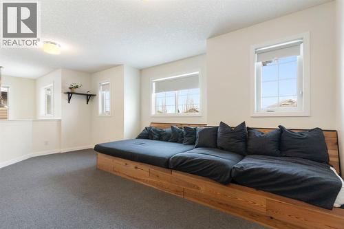 196 Jumping Pound Terrace, Cochrane, AB - Indoor Photo Showing Living Room