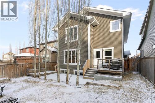196 Jumping Pound Terrace, Cochrane, AB - Outdoor With Deck Patio Veranda