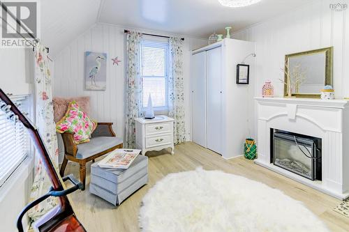 201 Main Street, Kentville, NS - Indoor Photo Showing Living Room With Fireplace