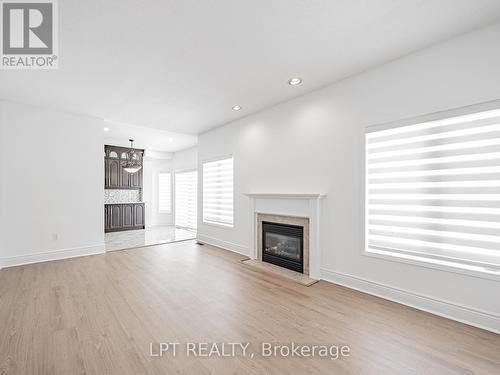 7 Homeview Road, Brampton, ON - Indoor Photo Showing Living Room With Fireplace