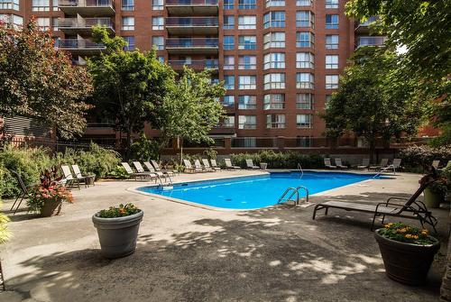 Pool - 409-505 Rue Lucien-L'Allier, Montréal (Ville-Marie), QC - Outdoor With In Ground Pool