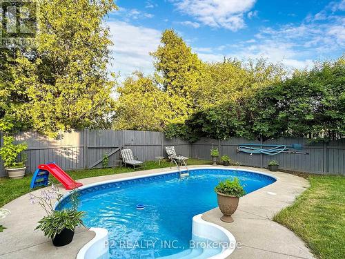 411 Rosedale Drive, Whitby, ON - Outdoor With In Ground Pool With Backyard