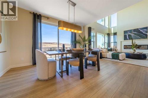 287 Creekside Terrace Sw, Calgary, AB - Indoor Photo Showing Dining Room