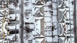 Aerial perspective of suburban area - 