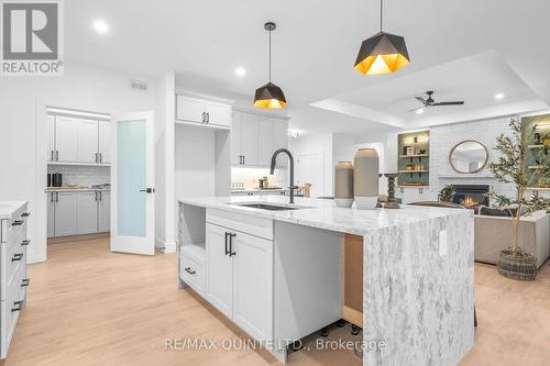 235 Michael'S Way, Prince Edward County (Ameliasburg Ward), ON - Indoor Photo Showing Kitchen With Upgraded Kitchen