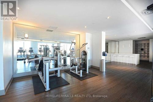 2106 - 510 Curran Place, Mississauga, ON - Indoor Photo Showing Gym Room