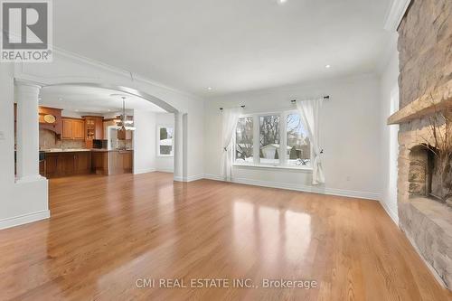 2500 Lookout Drive, Ottawa, ON - Indoor Photo Showing Living Room With Fireplace