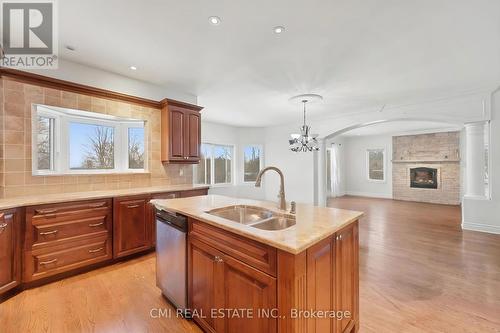2500 Lookout Drive, Ottawa, ON - Indoor Photo Showing Kitchen With Double Sink