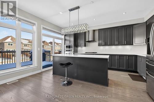 Kitchen from another Angle - 645 Gwen Avenue, Kingston, ON - Indoor Photo Showing Kitchen With Upgraded Kitchen
