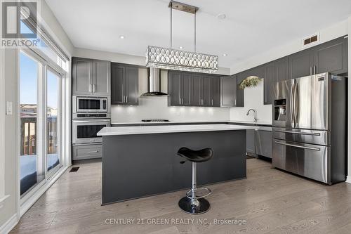 Kitchen.. - 645 Gwen Avenue, Kingston, ON - Indoor Photo Showing Kitchen With Stainless Steel Kitchen With Upgraded Kitchen