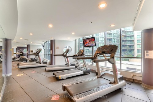 729-231 Fort York Boulevard, Toronto, ON - Indoor Photo Showing Gym Room