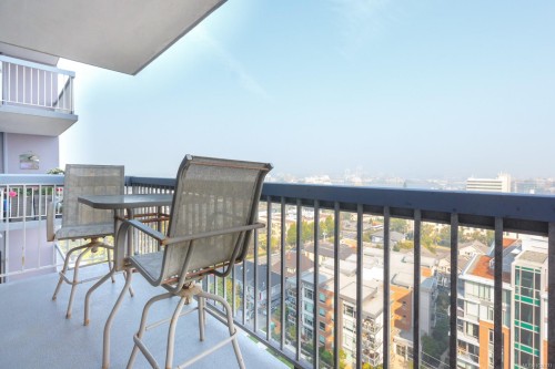 1504-647 Michigan St, Victoria, BC - Outdoor With Balcony With Exterior