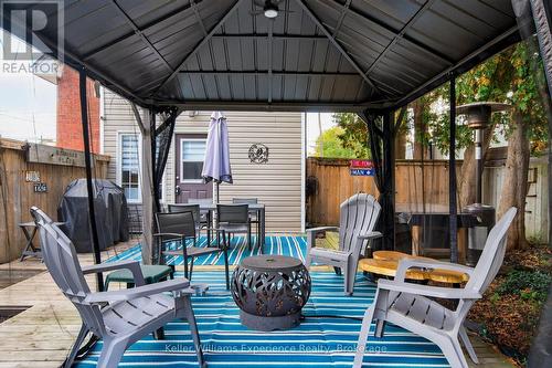 Deck without snow - 196 Fourth Street, Midland, ON - Outdoor With Exterior