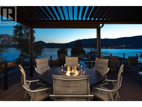 2245 Abbott Street Unit# 301, Kelowna, BC - Outdoor With Body Of Water With Deck Patio Veranda With View With Exterior