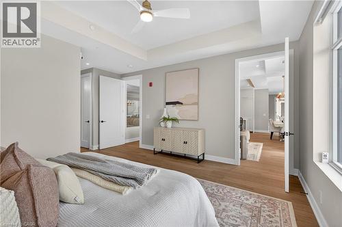 Primary suite 1 - 123 Maurice Drive Unit# 401, Oakville, ON - Indoor Photo Showing Bedroom