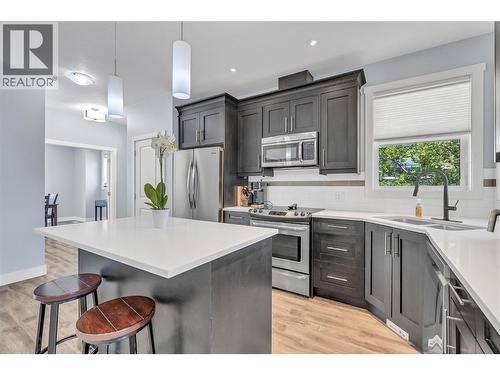 14395 Herron Road Unit# 101, Summerland, BC - Indoor Photo Showing Kitchen With Double Sink With Upgraded Kitchen