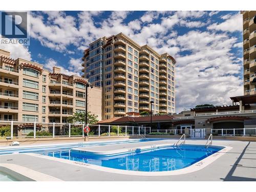75 Martin Street Unit# 508, Penticton, BC - Outdoor With In Ground Pool With Facade