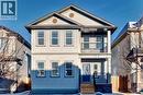 105 Elgin Meadows Circle Se, Calgary, AB  - Outdoor With Balcony With Facade 