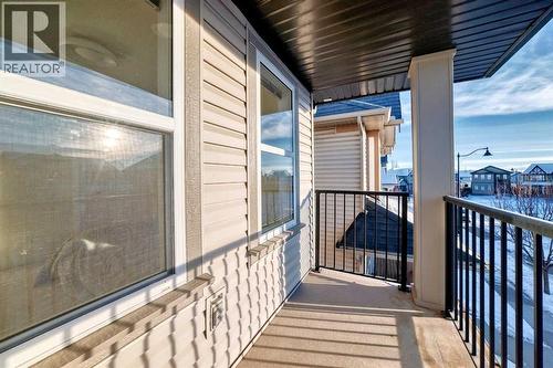 105 Elgin Meadows Circle Se, Calgary, AB - Outdoor With Balcony With Exterior