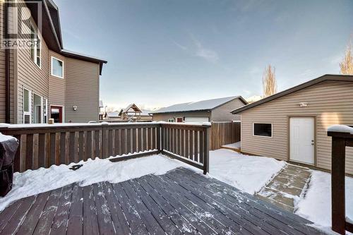 105 Elgin Meadows Circle Se, Calgary, AB - Outdoor With Deck Patio Veranda With Exterior