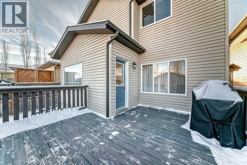 105 Elgin Meadows Circle Se, Calgary, AB - Outdoor With Deck Patio Veranda With Exterior