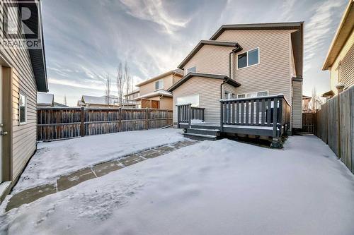 105 Elgin Meadows Circle Se, Calgary, AB - Outdoor With Deck Patio Veranda With Exterior