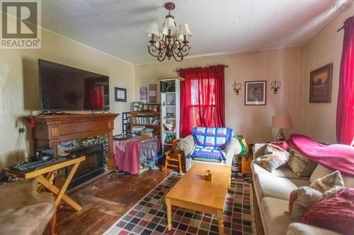 95 Church Street, Springhill, NS - Indoor With Fireplace
