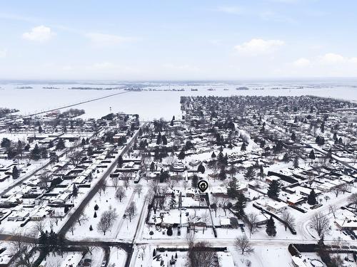 Aerial photo - 161 Rue Vincent-Massey, Beloeil, QC - Outdoor With Body Of Water With View