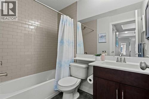 Basement bathroom - 69 Ravenskirk Close Se, Airdrie, AB - Indoor Photo Showing Bathroom