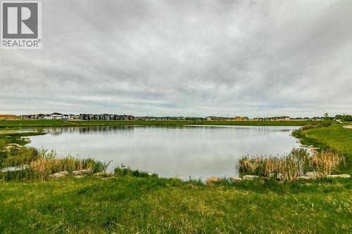 Pond at Chinook Winds Regional Park - 1124 Chinook Gate Bay Sw, Airdrie, AB - Outdoor With Body Of Water With View
