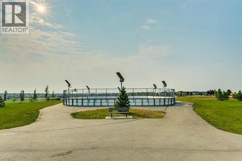 Outdoor Rink/Basketball Court at Chinook Winds Regional Park - 1124 Chinook Gate Bay Sw, Airdrie, AB - Outdoor With View