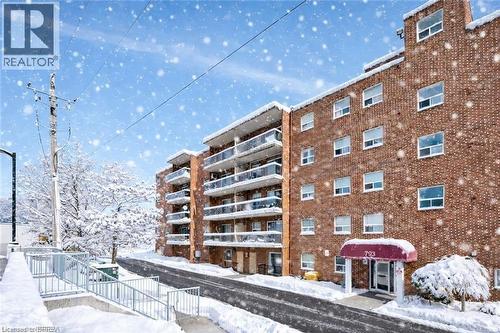 793 Colborne Street E Unit# 207, Brantford, ON - Outdoor With Balcony