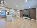 146 Springwood Drive Sw, Calgary, AB  - Indoor With Fireplace 