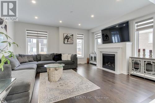 145 Terry Fox Drive, Barrie, ON - Indoor Photo Showing Living Room With Fireplace