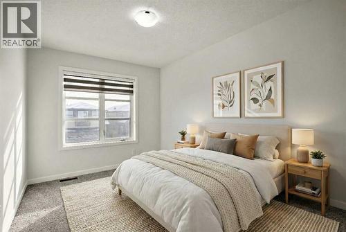 223 Savanna Way Ne, Calgary, AB - Indoor Photo Showing Bedroom