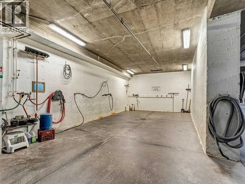 208, 1182 Southview Drive Se, Medicine Hat, AB - Indoor Photo Showing Garage