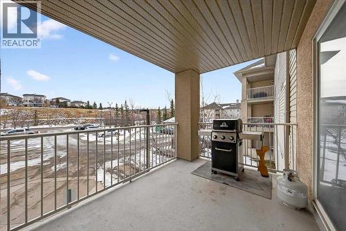 Private balcony - 206, 2000 Citadel Meadow Point Nw, Calgary, AB - Outdoor With Balcony With Exterior