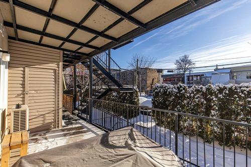 Balcon - 3-2032 Rue Viau, Montréal (Mercier/Hochelaga-Maisonneuve), QC - Outdoor With Exterior