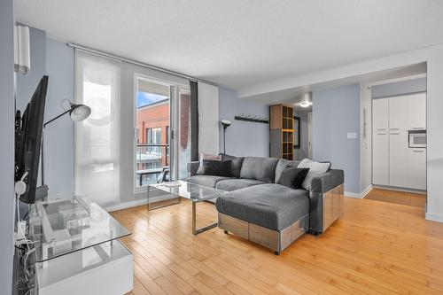 Salon - C-403-2281 Av. Desjardins, Montréal (Mercier/Hochelaga-Maisonneuve), QC - Indoor Photo Showing Living Room