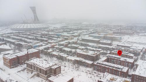 Photo aérienne - C-403-2281 Av. Desjardins, Montréal (Mercier/Hochelaga-Maisonneuve), QC - Outdoor With View