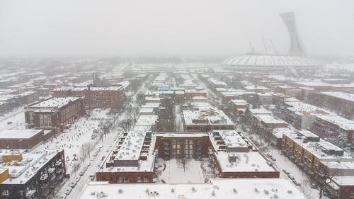 Photo aérienne - C-403-2281 Av. Desjardins, Montréal (Mercier/Hochelaga-Maisonneuve), QC - Outdoor With View