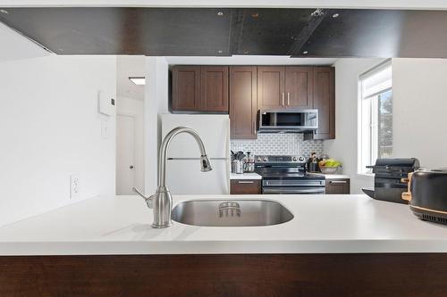 Cuisine - 142 Rue Lafrance O., Saint-Basile-Le-Grand, QC - Indoor Photo Showing Kitchen With Double Sink