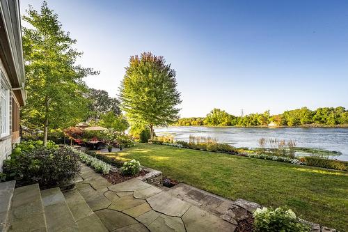 Backyard - 20 Rue De Richelieu, Chambly, QC - Outdoor With Body Of Water With View